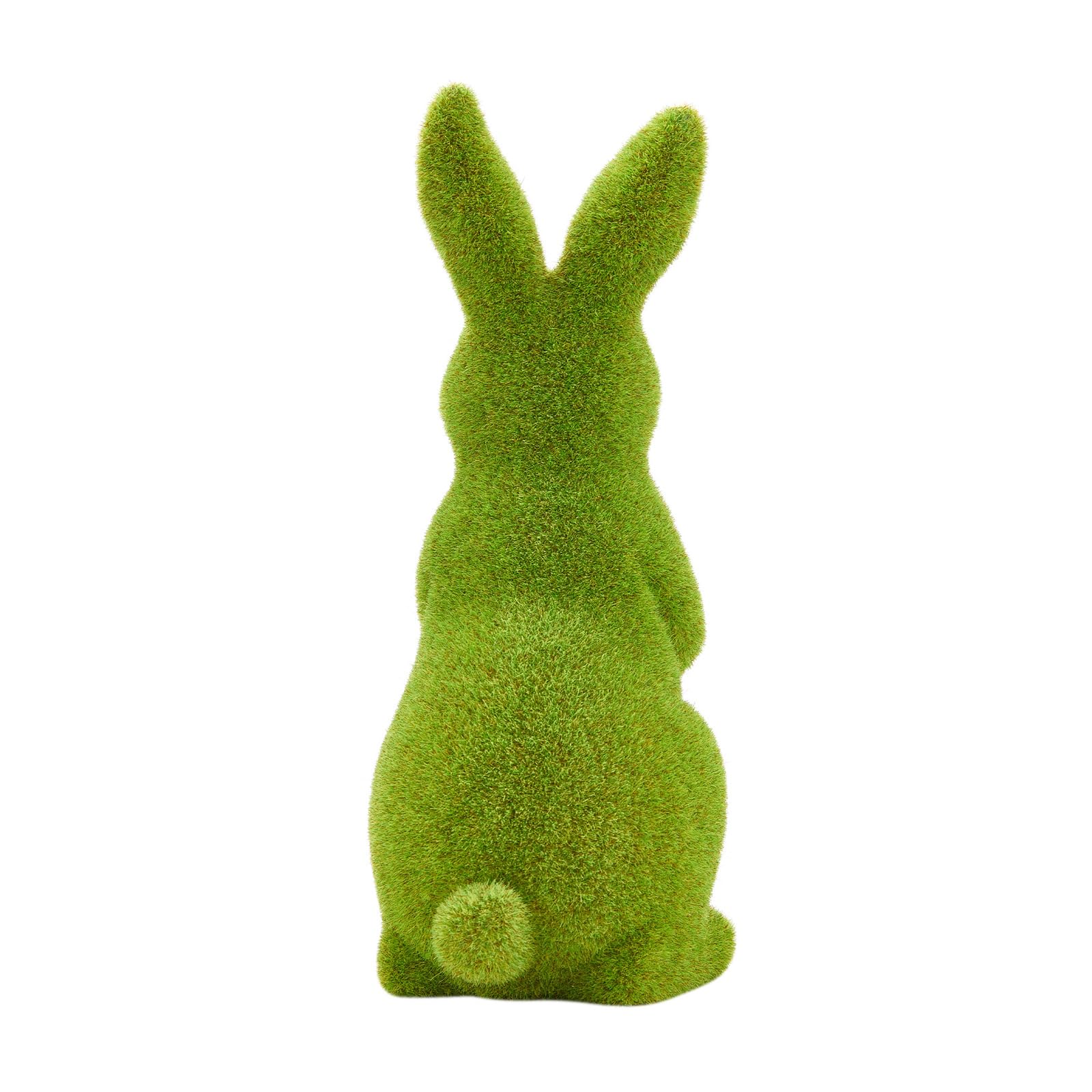 LULU Deer meditation moss rabbit decor creates a calm reading nook.