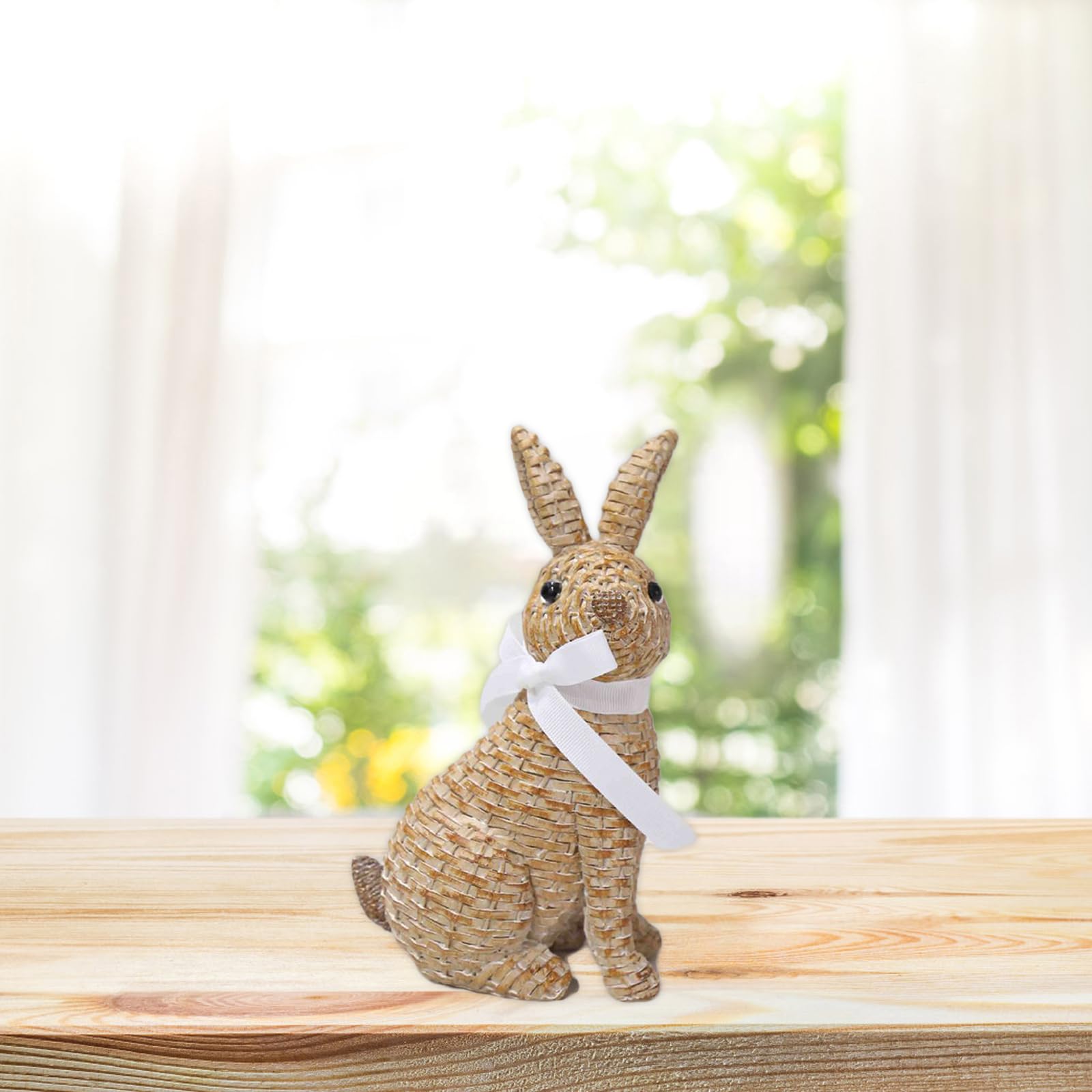 LULU Deer handmade resin rabbit detail highlights artisanal craft.