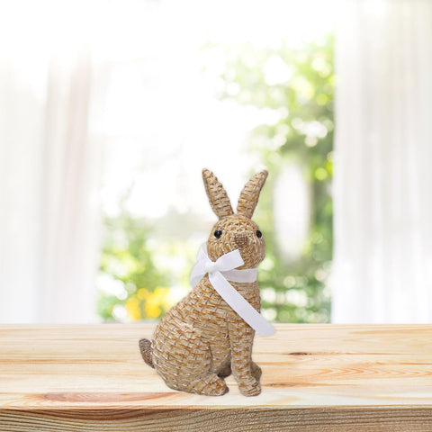 LULU Deer handmade resin rabbit detail highlights artisanal craft.