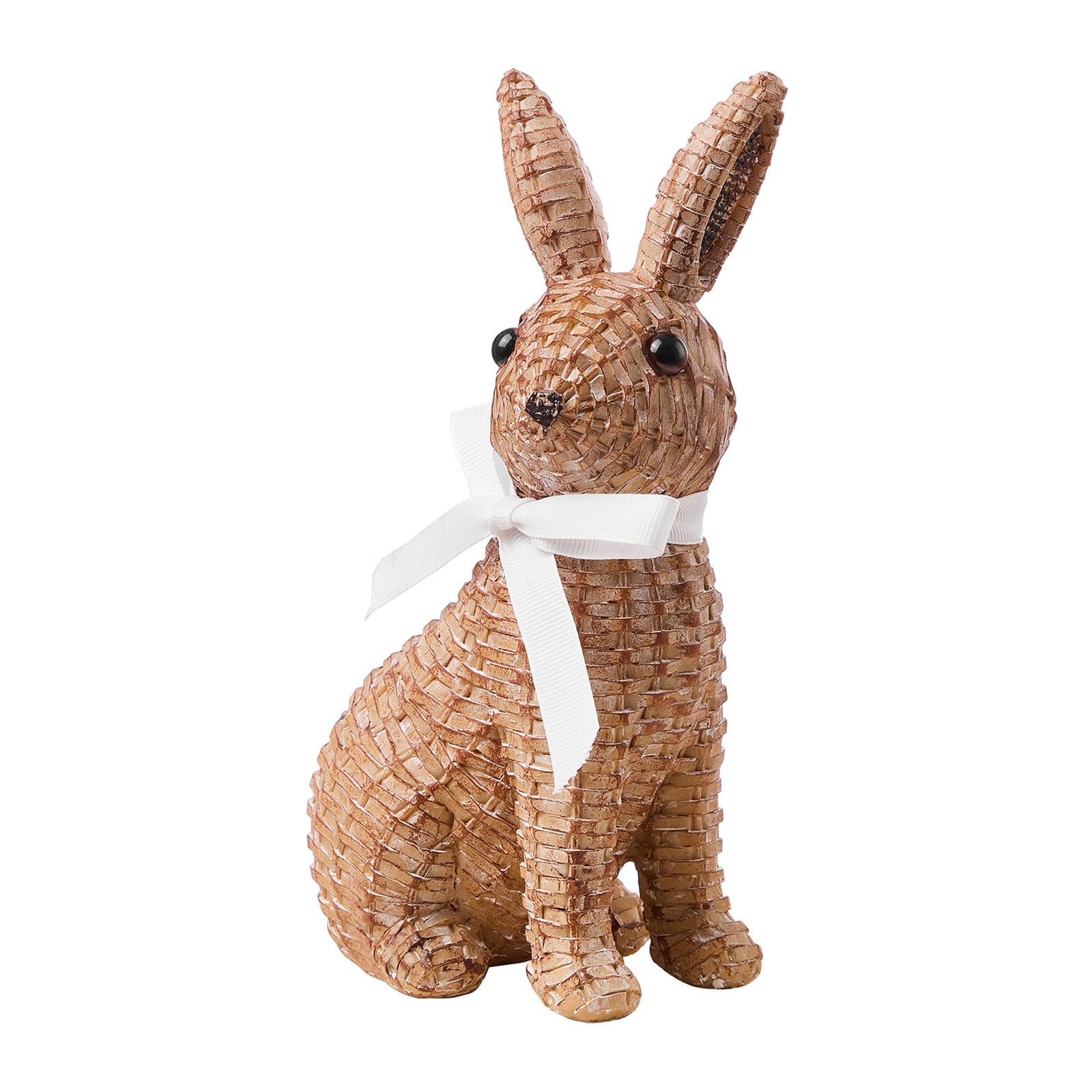 LULU Deer rattan rabbit lawn decoration brightens spring yard.