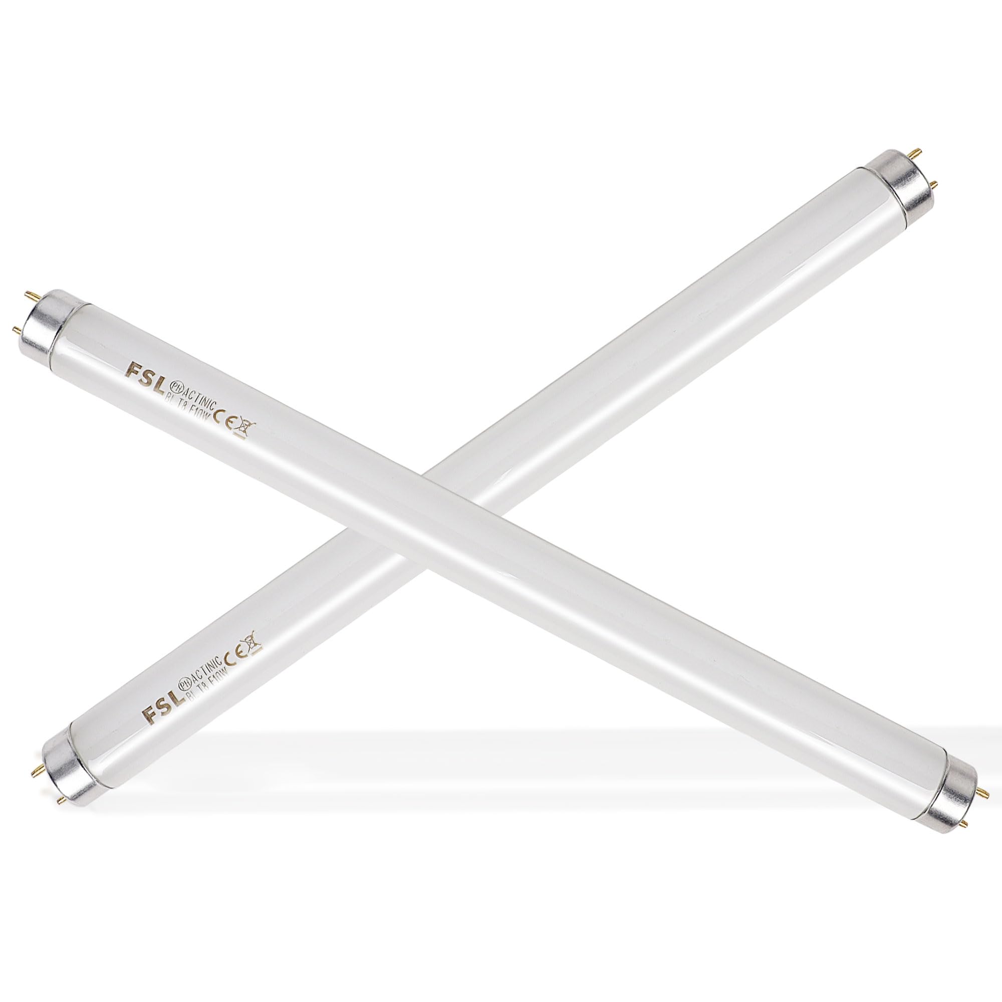 Lulu Home Bug Zapper Bulbs 13-inch tubes attract gnats with 365nm light.
