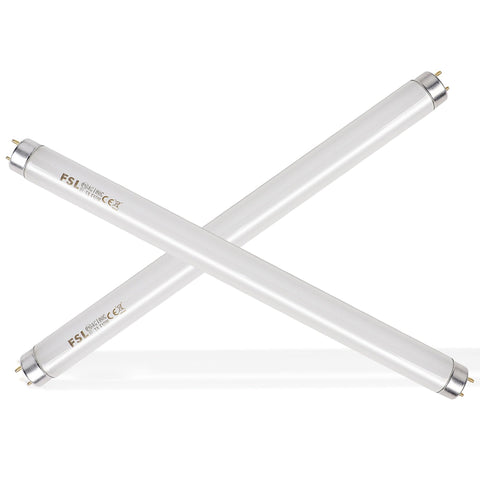 Lulu Home Bug Zapper Bulbs 13-inch tubes attract gnats with 365nm light.