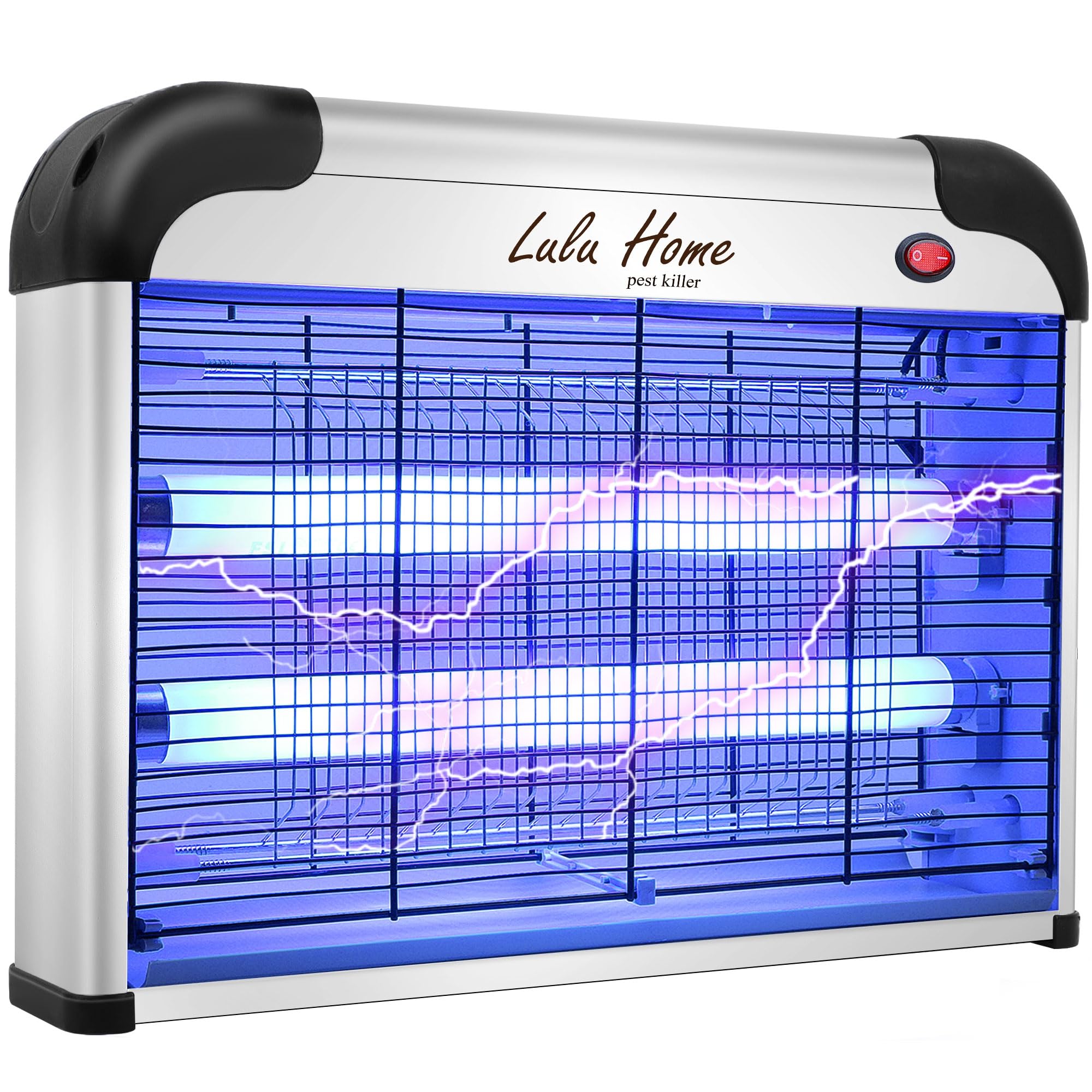 Lulu Home electric bug zapper front view for safe indoor use.