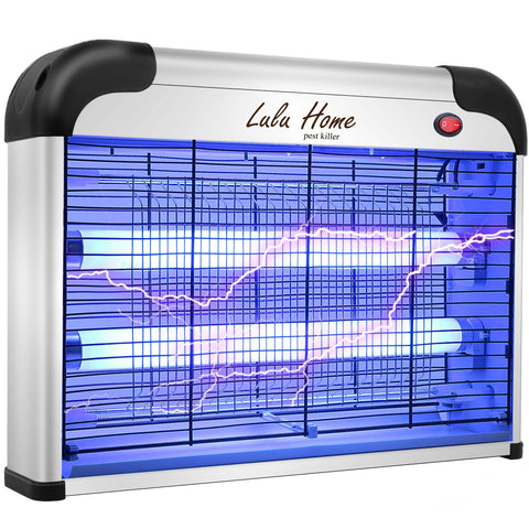 Lulu Home electric bug zapper front view for safe indoor use.