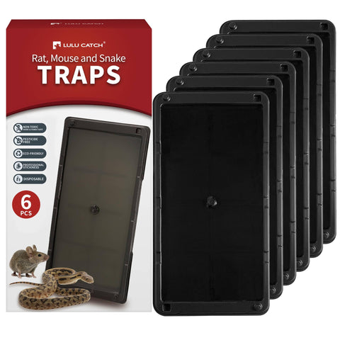 LULUCATCH 6-pack traps in packaging ready for indoor pest control.