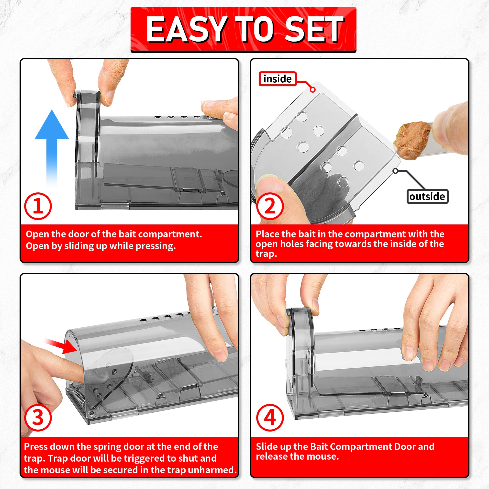 LULUCATCH cleaning brush included for quick maintenance after use.