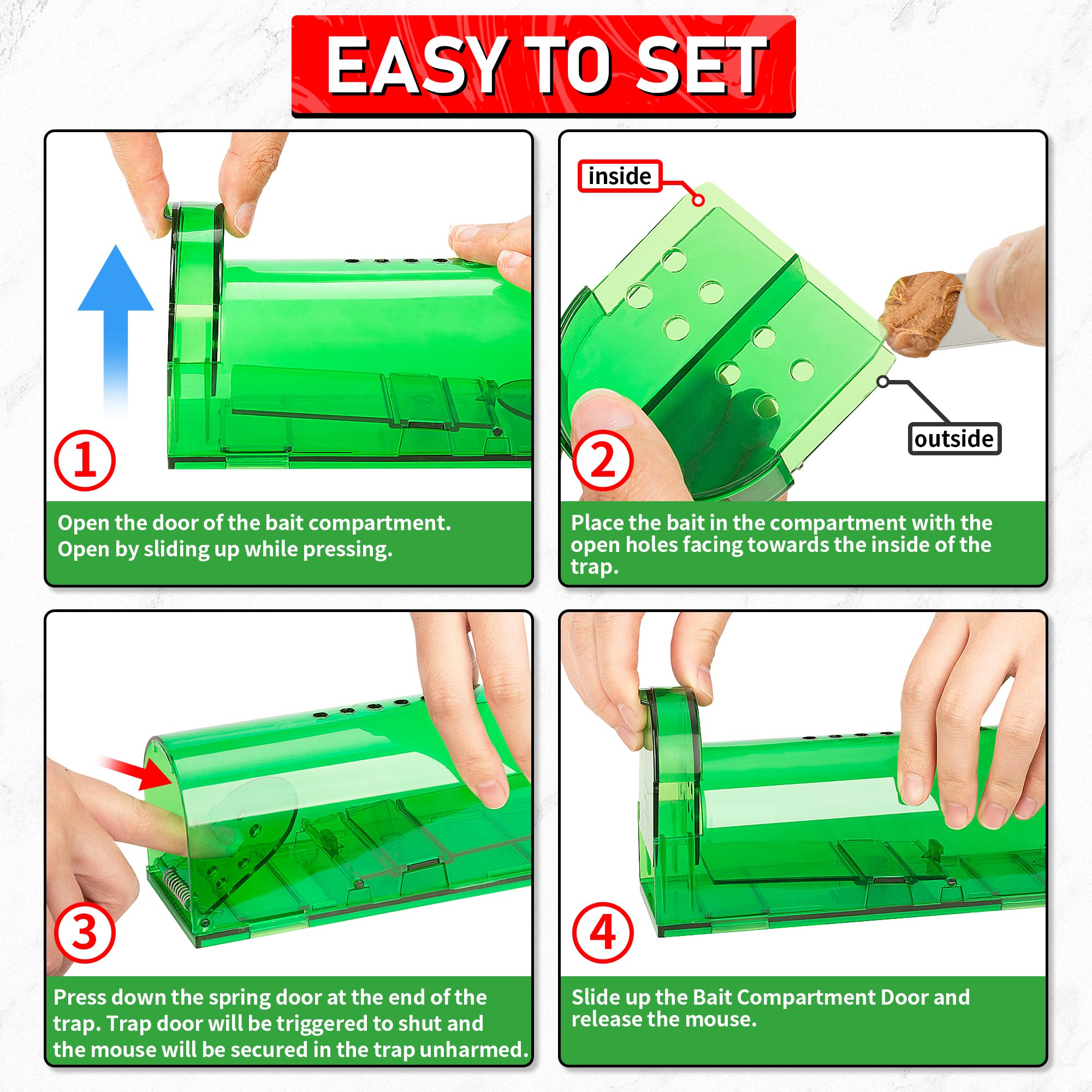 LULUCATCH complete 2-pack set for versatile placement across your property.