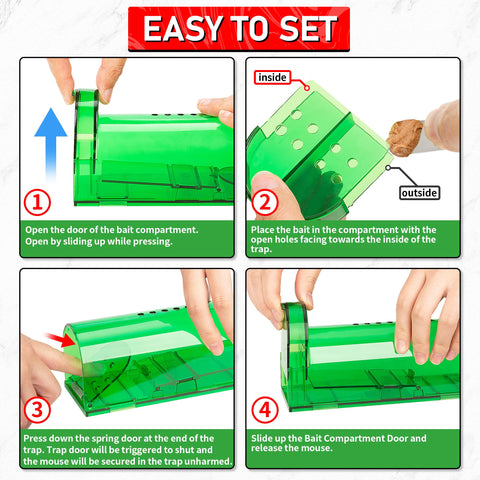 LULUCATCH complete 2-pack set for versatile placement across your property.