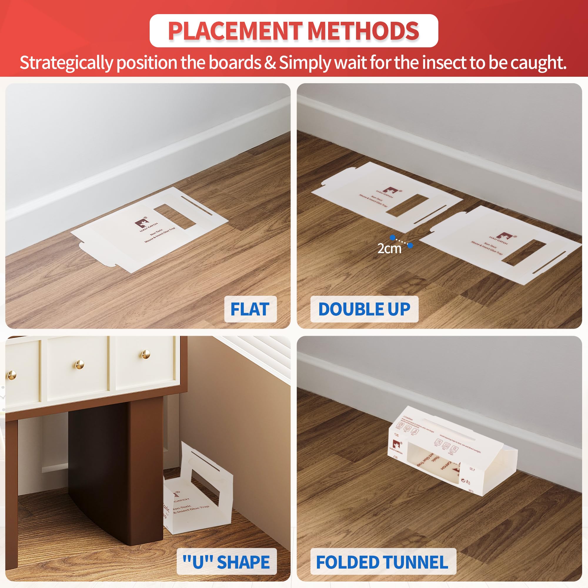 LULUCATCH easy disposal after use simplifies cleanup in kitchens and basements