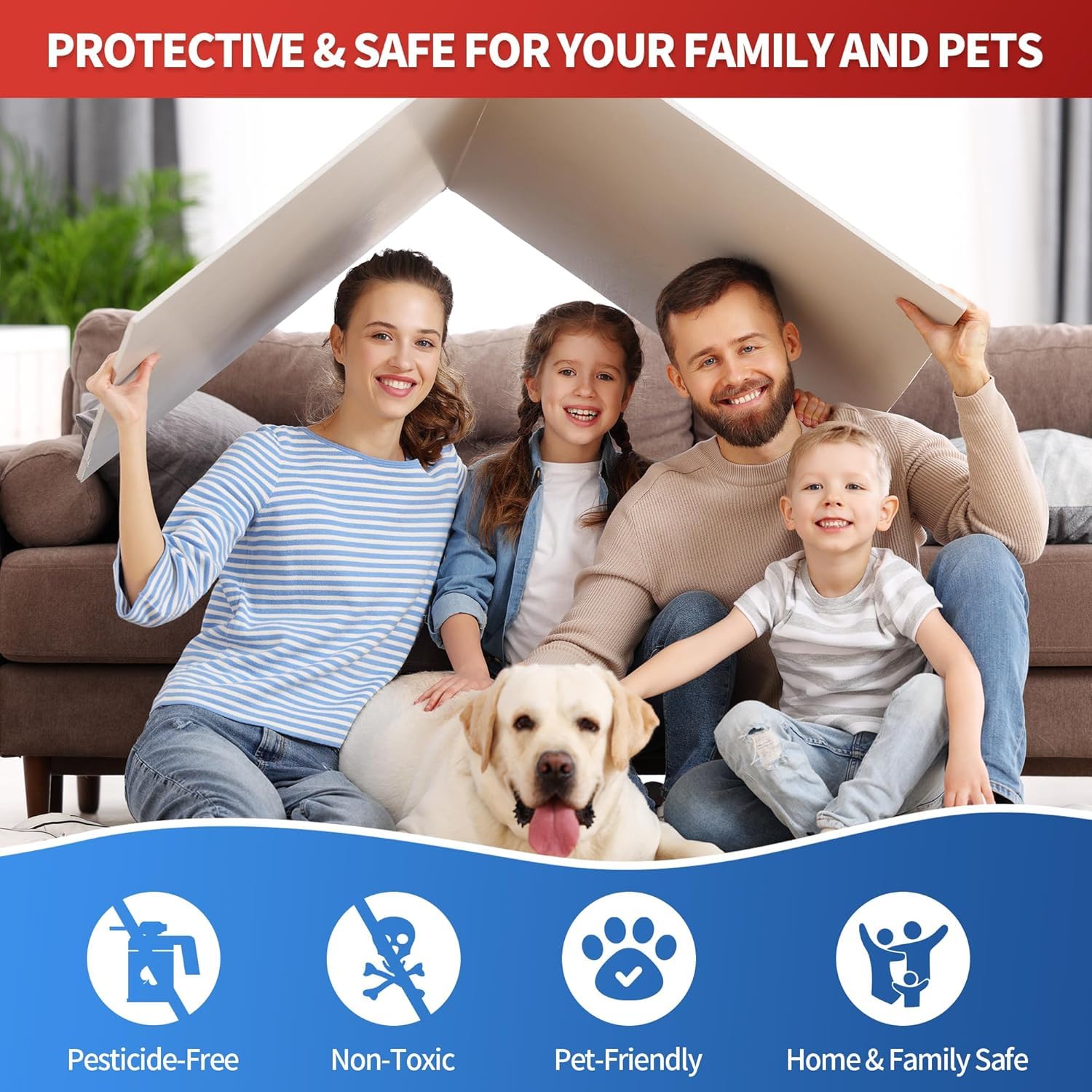 LULUCATCH indoor application across basements, kitchens and more