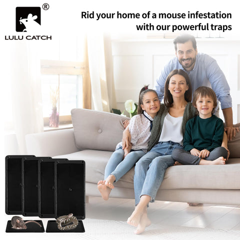 LULUCATCH non-toxic glue works in cold conditions for reliable trapping