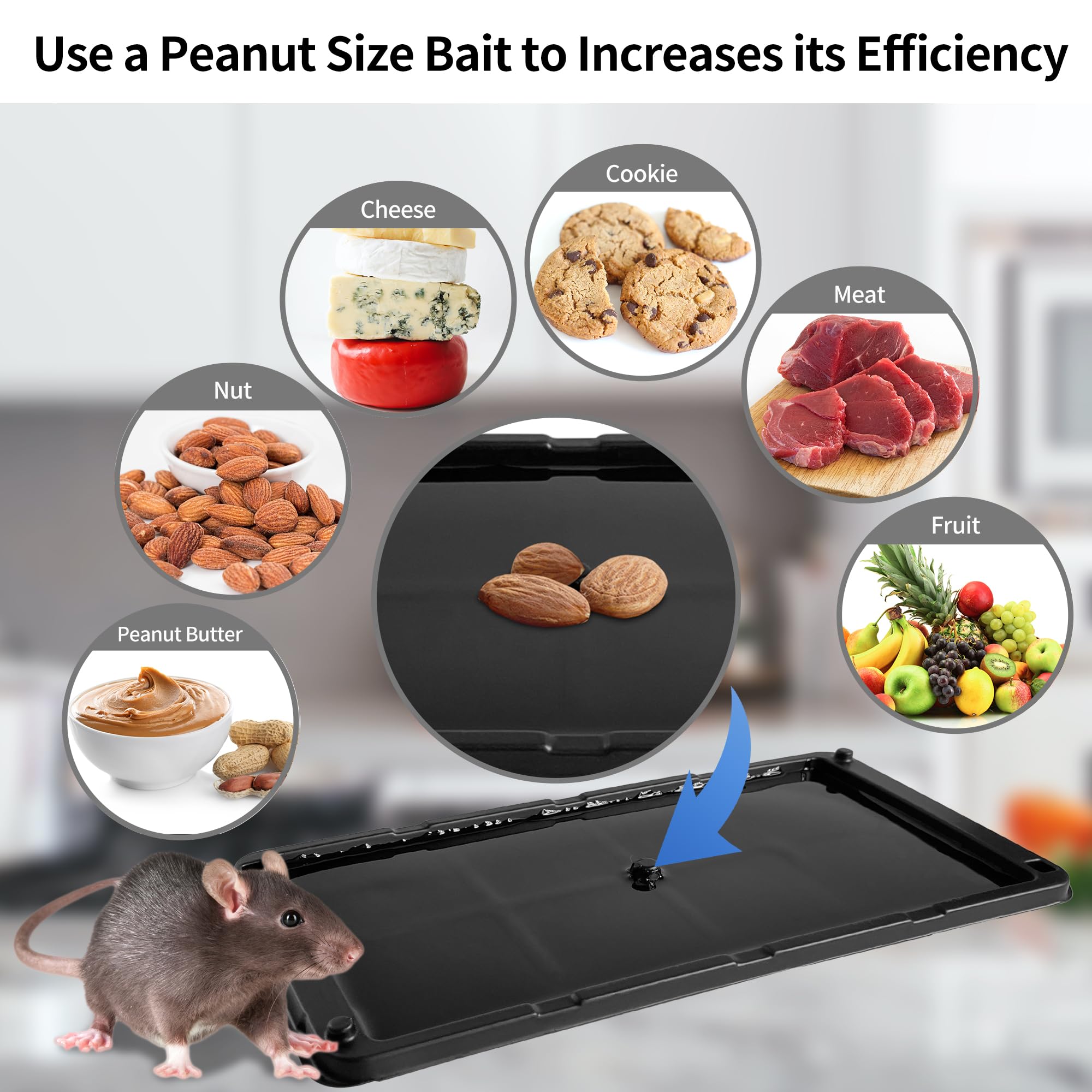 LULUCATCH non-toxic glue trap designed to stay effective in cold weather.