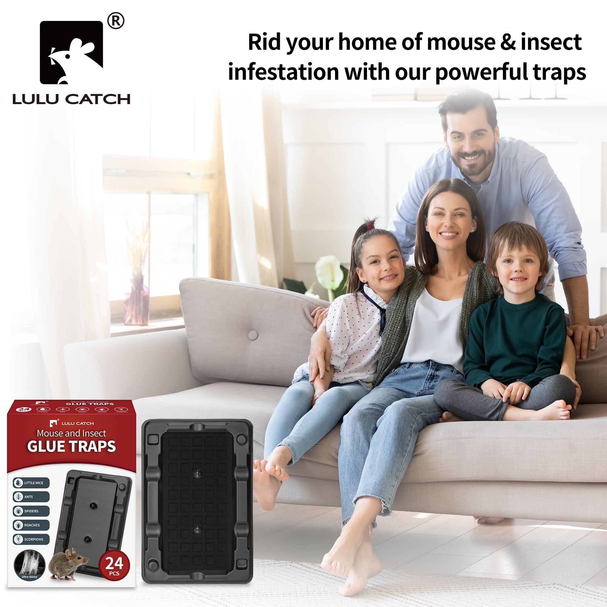 LULUCATCH seasonal pest readiness for year-round protection