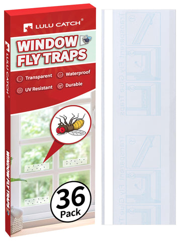 LULUCATCH Window Fly Trap package ready for quick pest control.