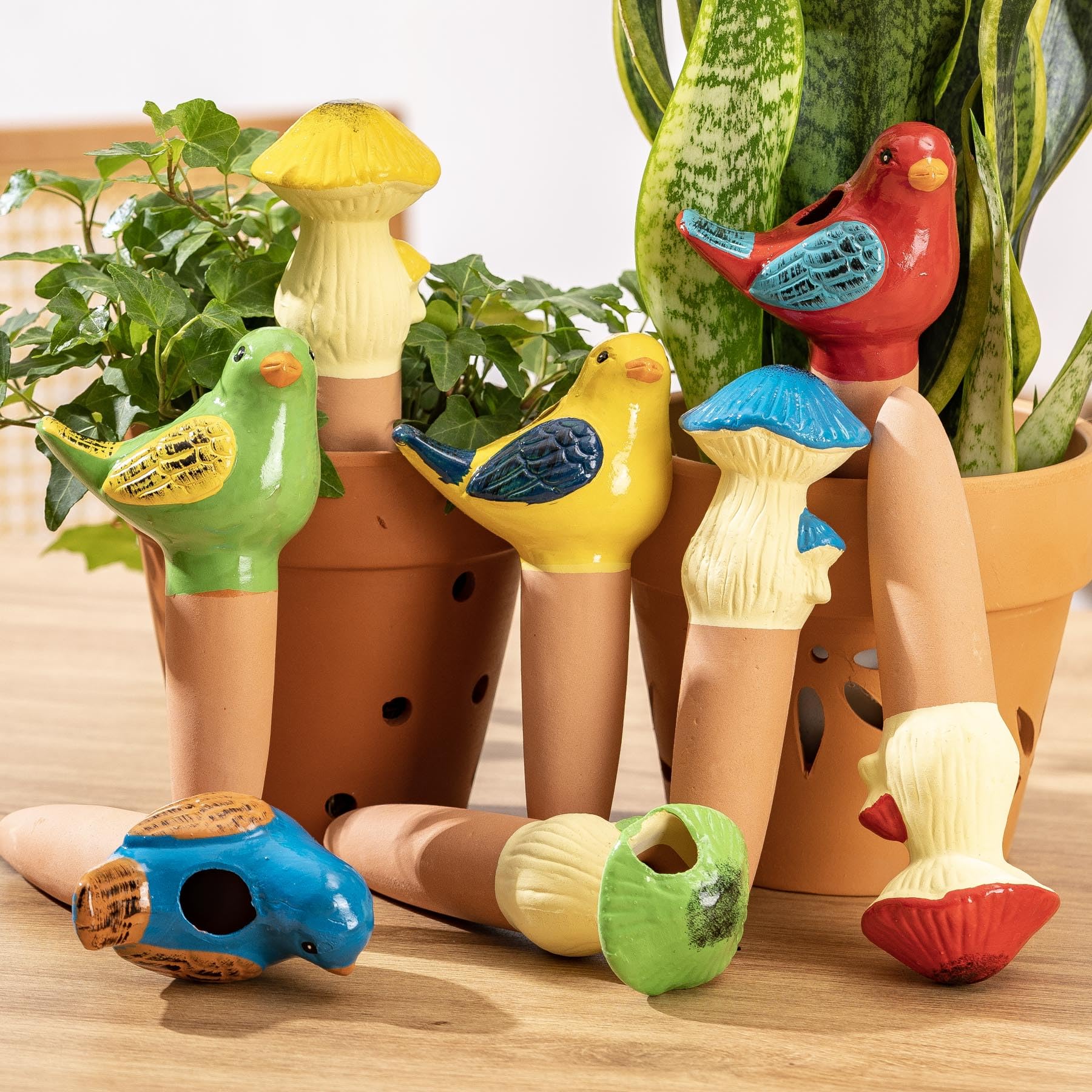 LumDecor self-watering spike fill and insert simplifies plant care