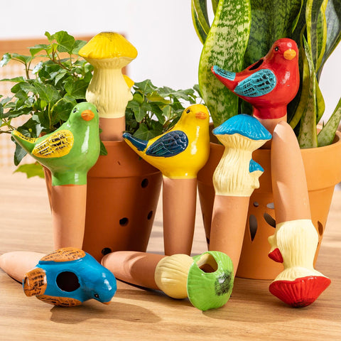 LumDecor self-watering spike fill and insert simplifies plant care