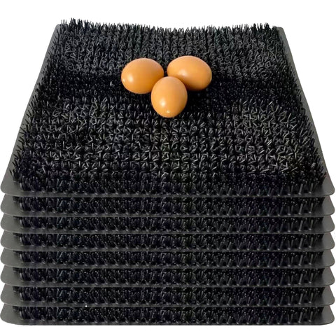 LUMERAM 8X ultra-soft nesting pads top view for calmer hens