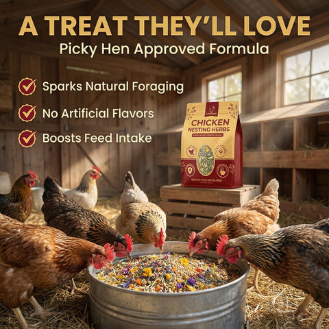 LUMERAM eases flock nesting across hens, ducks, and more.