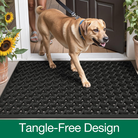 LUMI doormat multi-use outdoor mat for garage, deck, or poolside entries.
