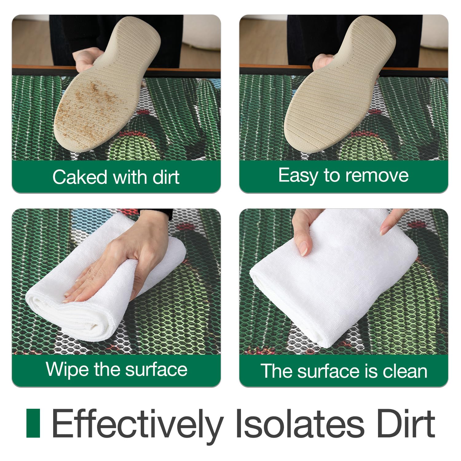 LUMI easy-clean surface resists stains for busy homes