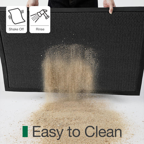 LUMI 3D weave surface blends durability with soft underfoot feel