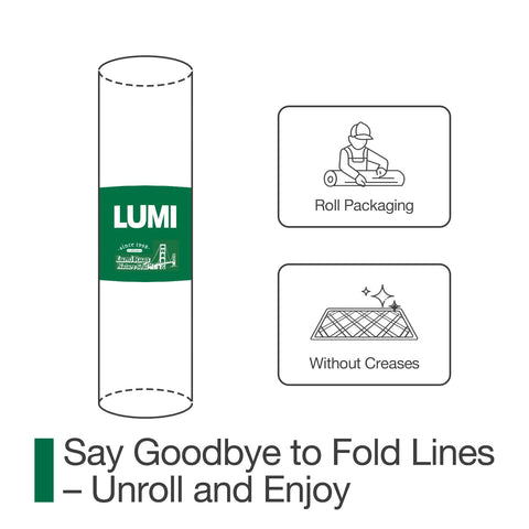 LUMI high-traffic suitable mat for busy hallways and thresholds.