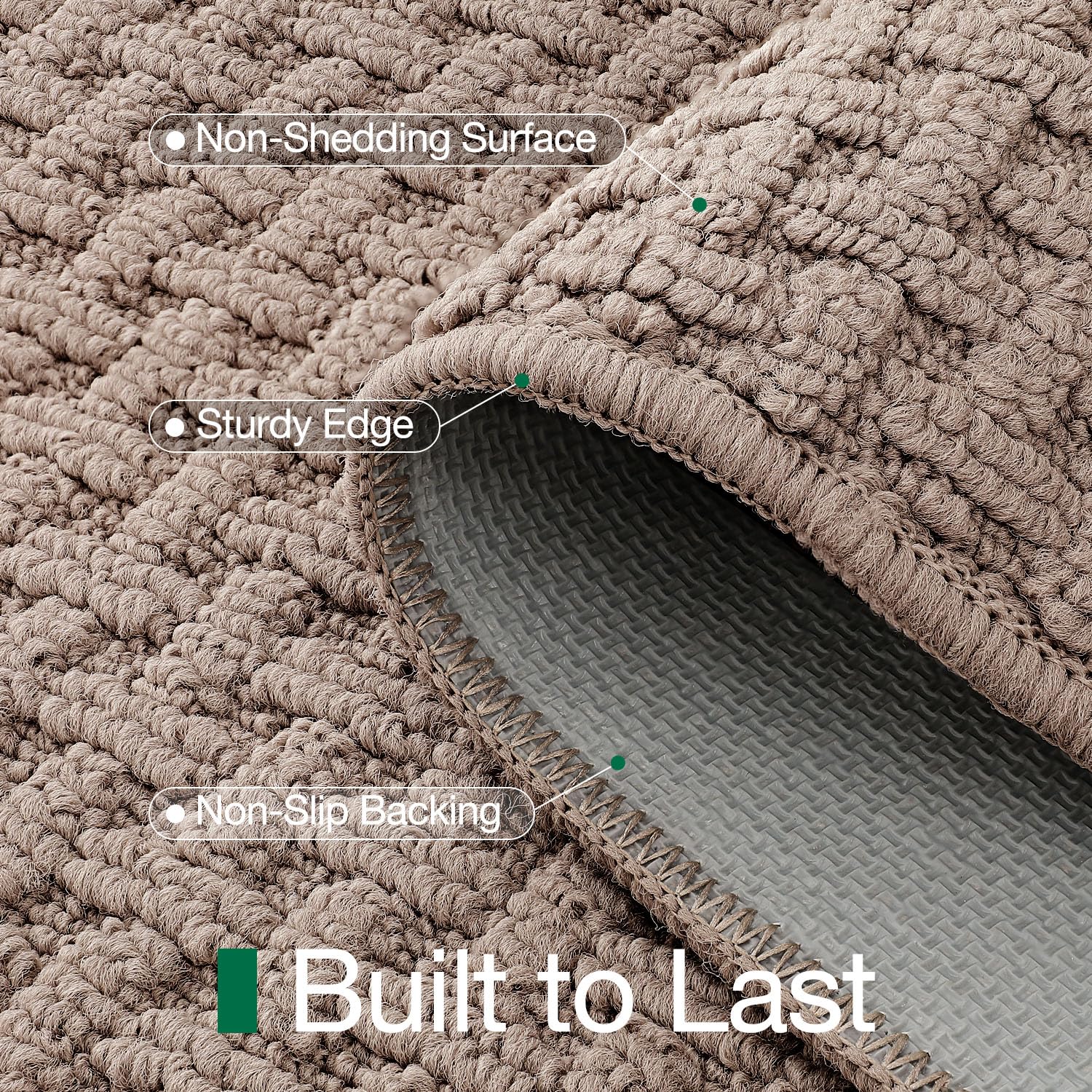 LUMI machine-washable mat simplifies cleanup after daily use