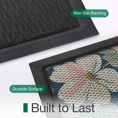 LUMI front-door entry mat complements decor while adding safety.