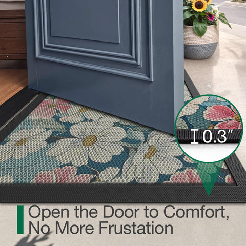 LUMI garage-porch placement features durable, texture-rich surface.