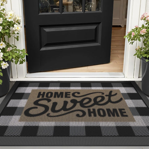 LUMI 24x36 inches mat provides broad coverage for high-traffic doorways.