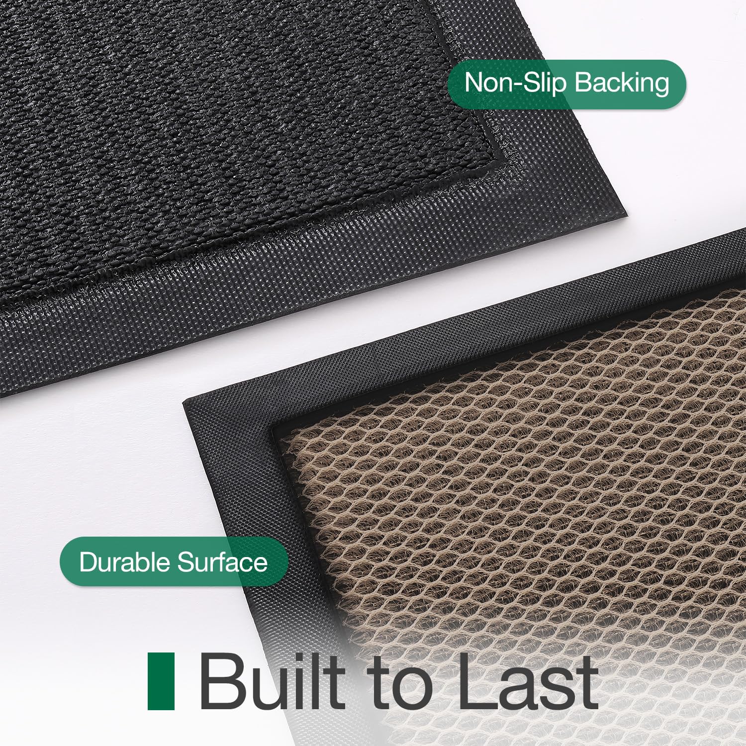 LUMI outside welcome door mat high-traffic durability for busy entrances.