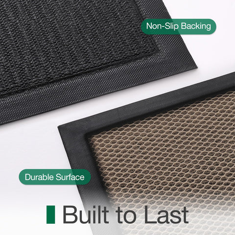 LUMI outside welcome door mat high-traffic durability for busy entrances.