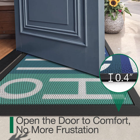 LUMI low-profile design allows doors to open without obstruction