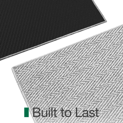 LUMI low-profile mat blends with decor at the door.