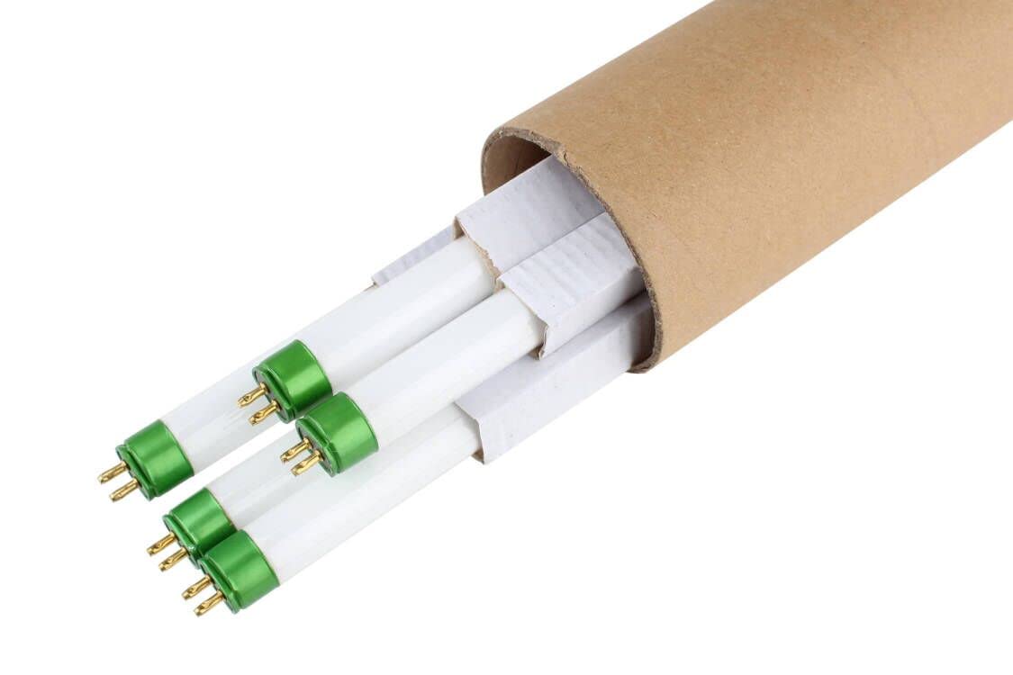 LumiaStar 5-pack 2ft-t5-tube with 2000 lumens supports seedling growth.