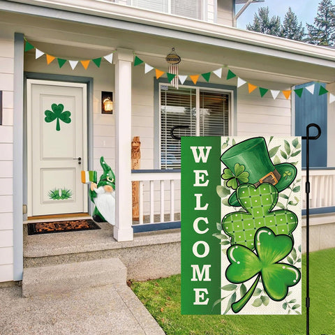 Lumifan flag sleeve compatible with standard 2-inch garden stands