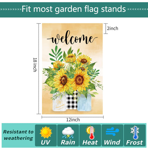 Lumifan St. Patrick's flag; lush greens withstand sun and rain for festive curb appeal.