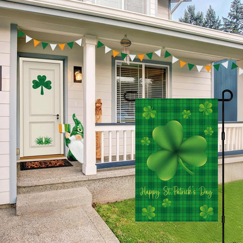 Lumifan flag features a 2-inch sleeve compatible with garden stands