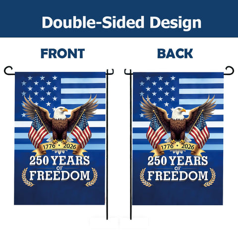 LUMIGRAIN 1776-2026 banner highlights patriotic details with durable color.