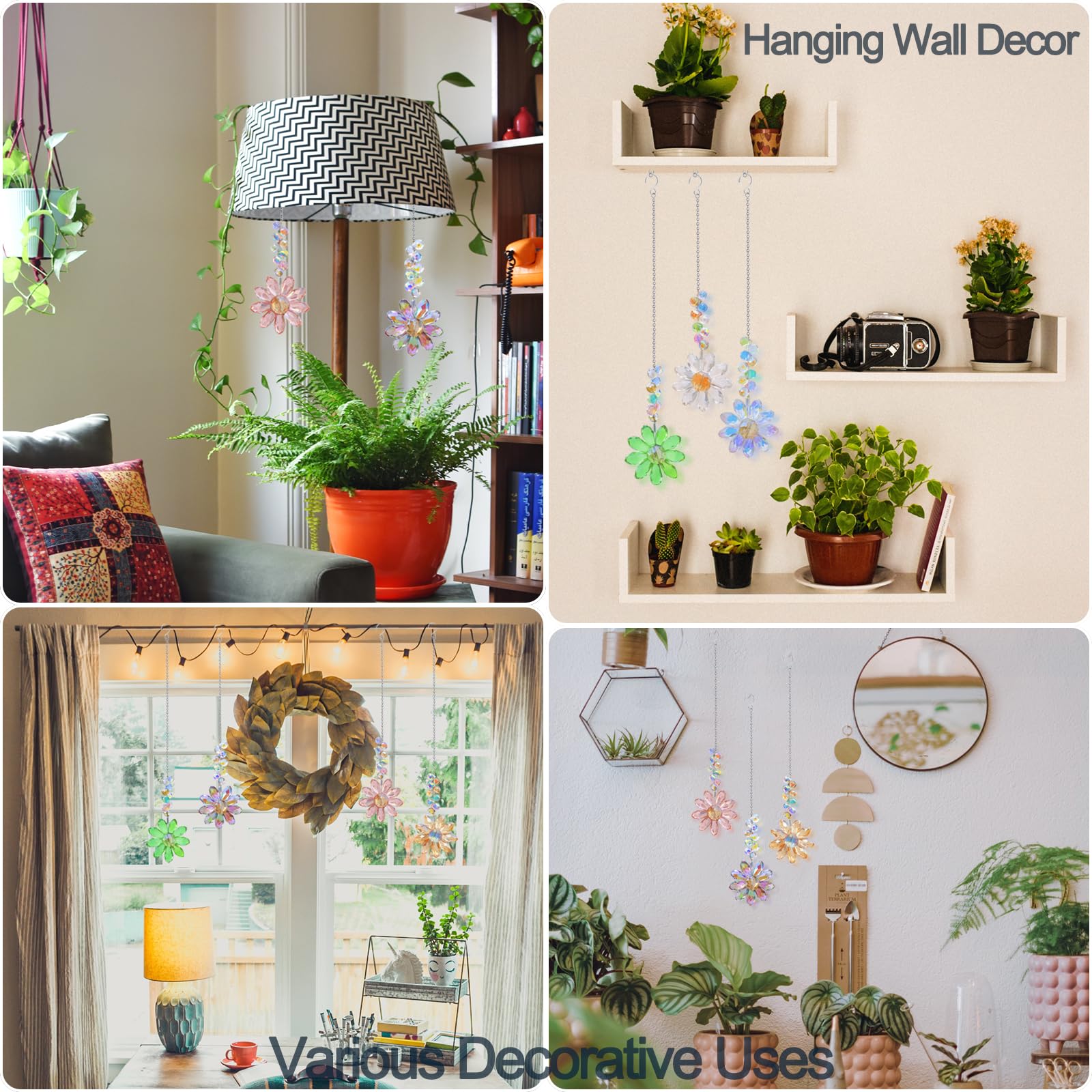 Lumiti garden patio suncatcher creates color and charm, gift-ready.