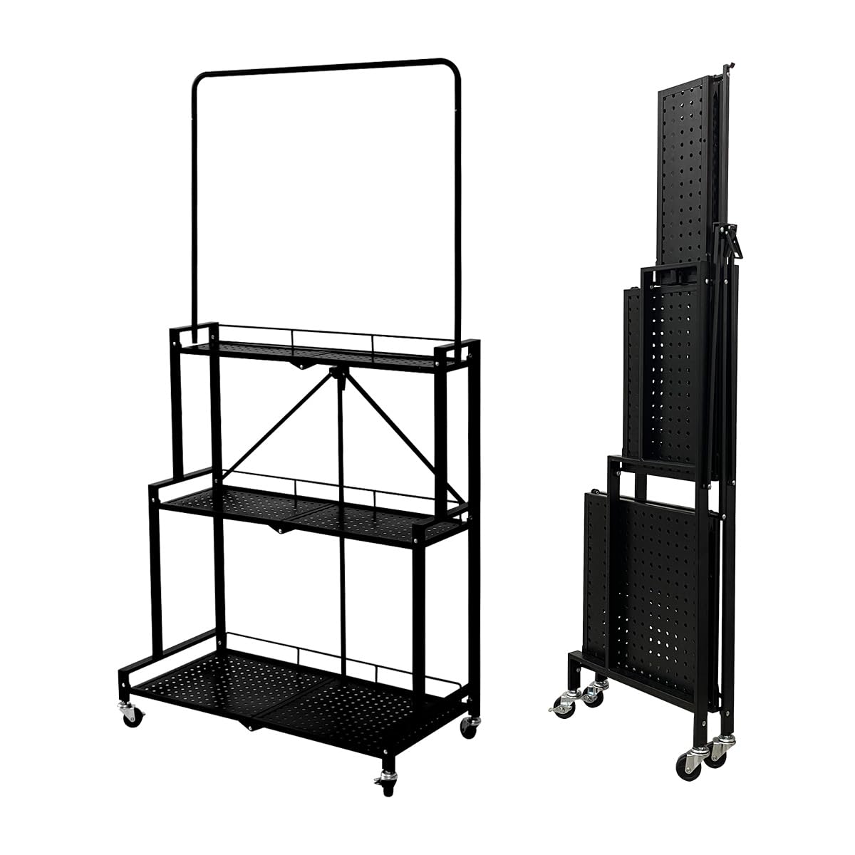 Lumizone Easy-move wheels enable effortless plant reorganization