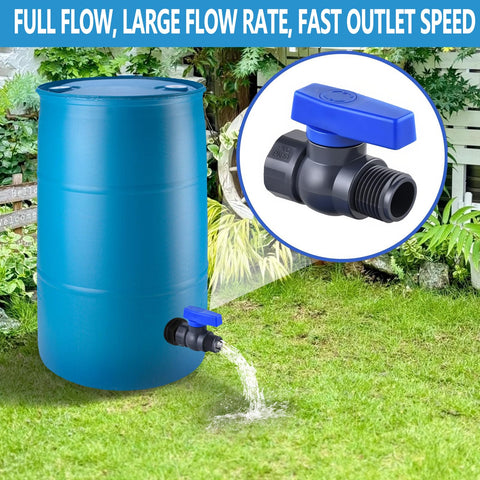 LUOFANT bulkhead fitting assembly shown for secure leak resistance.