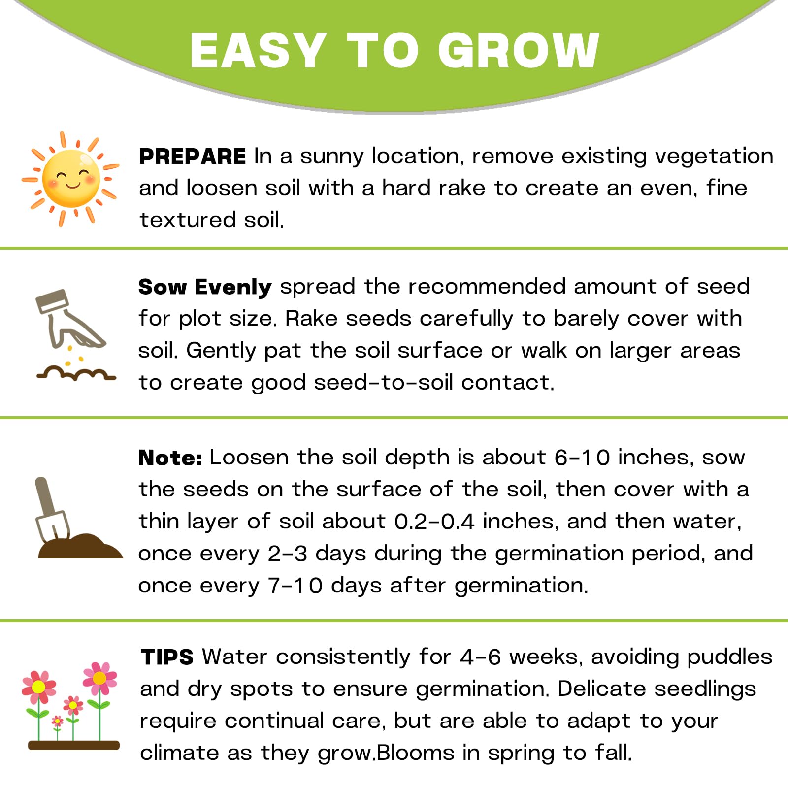 LUOJIBIE Zinnia beginner-friendly planting guides effortless growth.