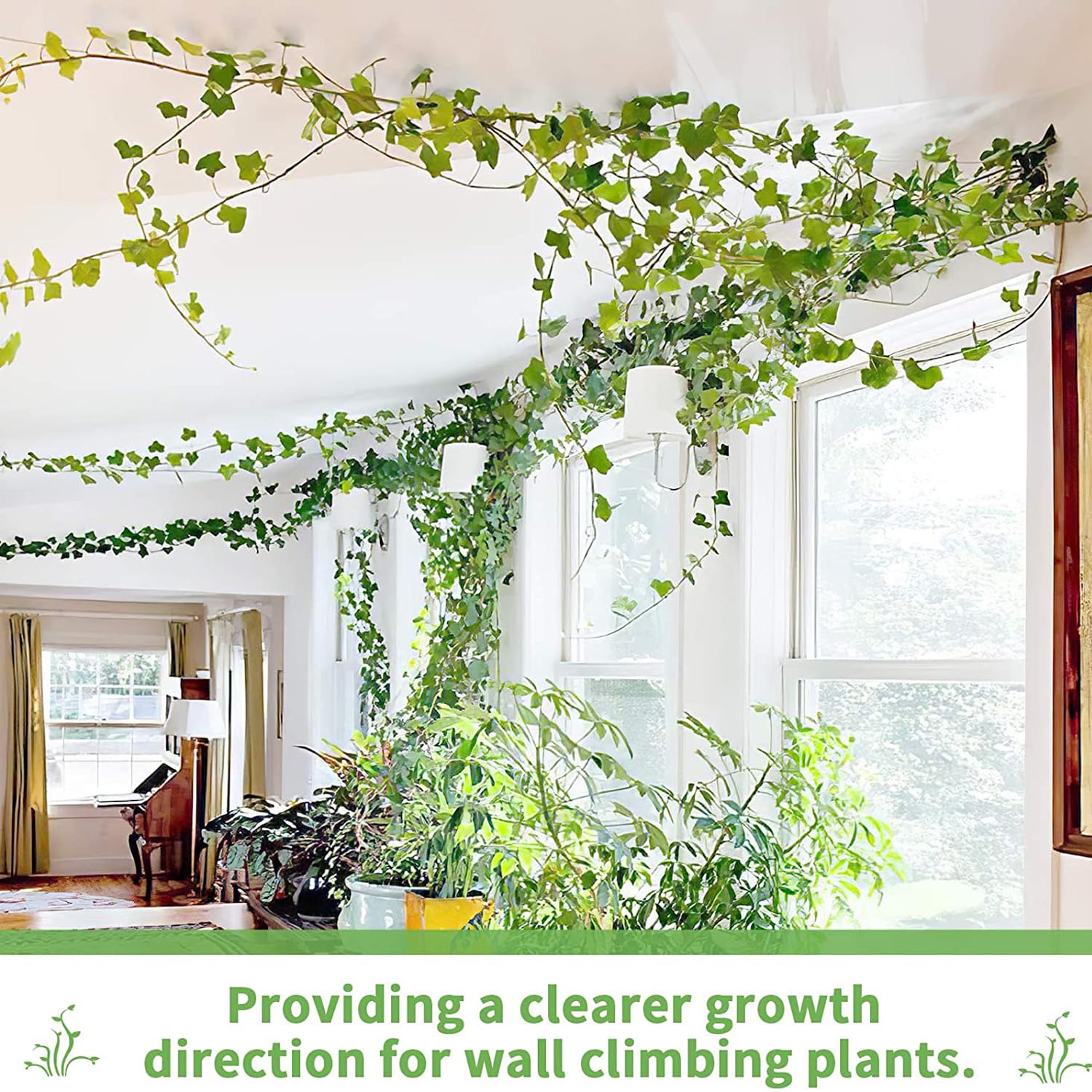 LUOTIVON 72-piece kit included for versatile vine styling