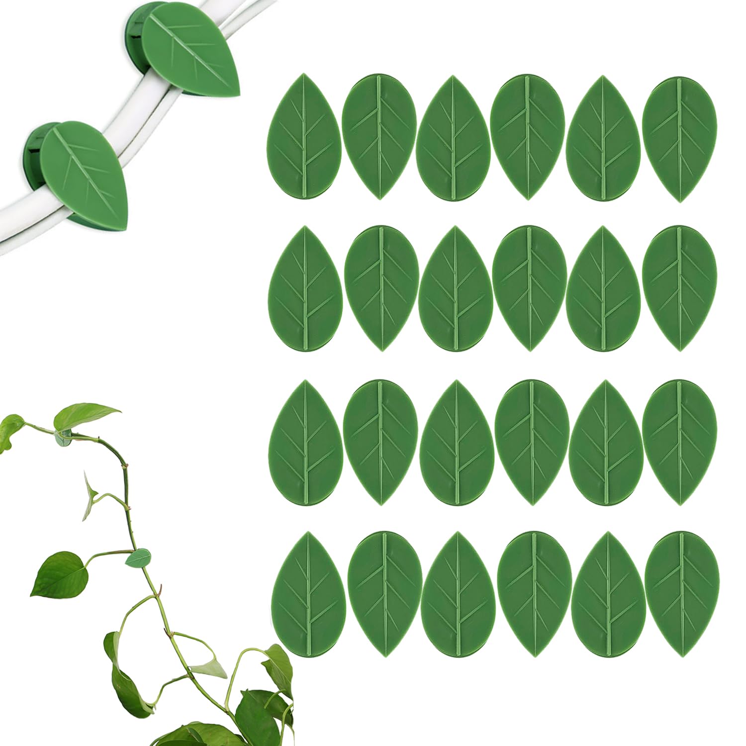 LUOTIVON plant climbing wall clip set securing vines on smooth surfaces