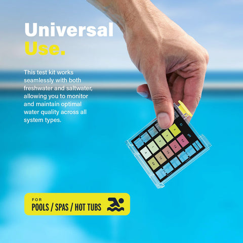 LUPO kit works with freshwater and saltwater systems for flexible testing