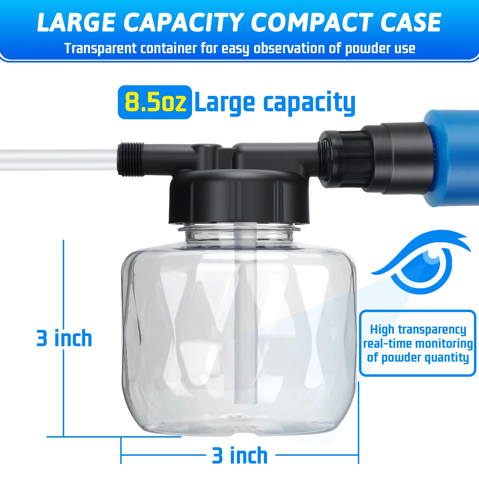 LURKA push-pull pump detail illustrates smooth airflow for controlled dispensing