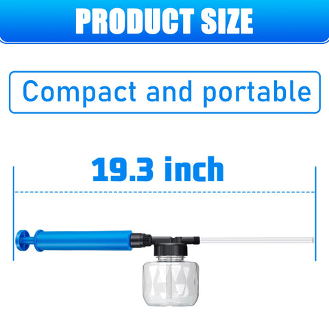 LURKA transparent 250ml tank enables easy powder checks during use