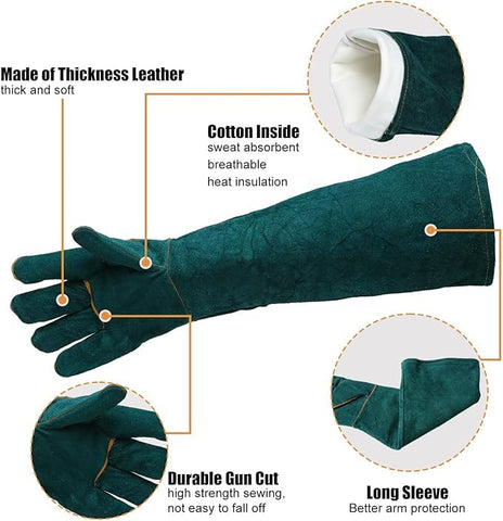 LURMMUE reinforced palm and back gloves provide better grip on tools