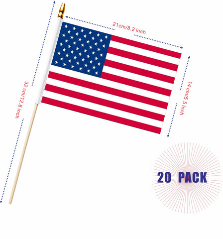 LUSEOAN Army crest flag for classroom displays and events